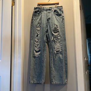 Low rise jeans